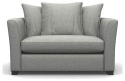 Heart of House Libby Fabric Cuddle Chair - Grey